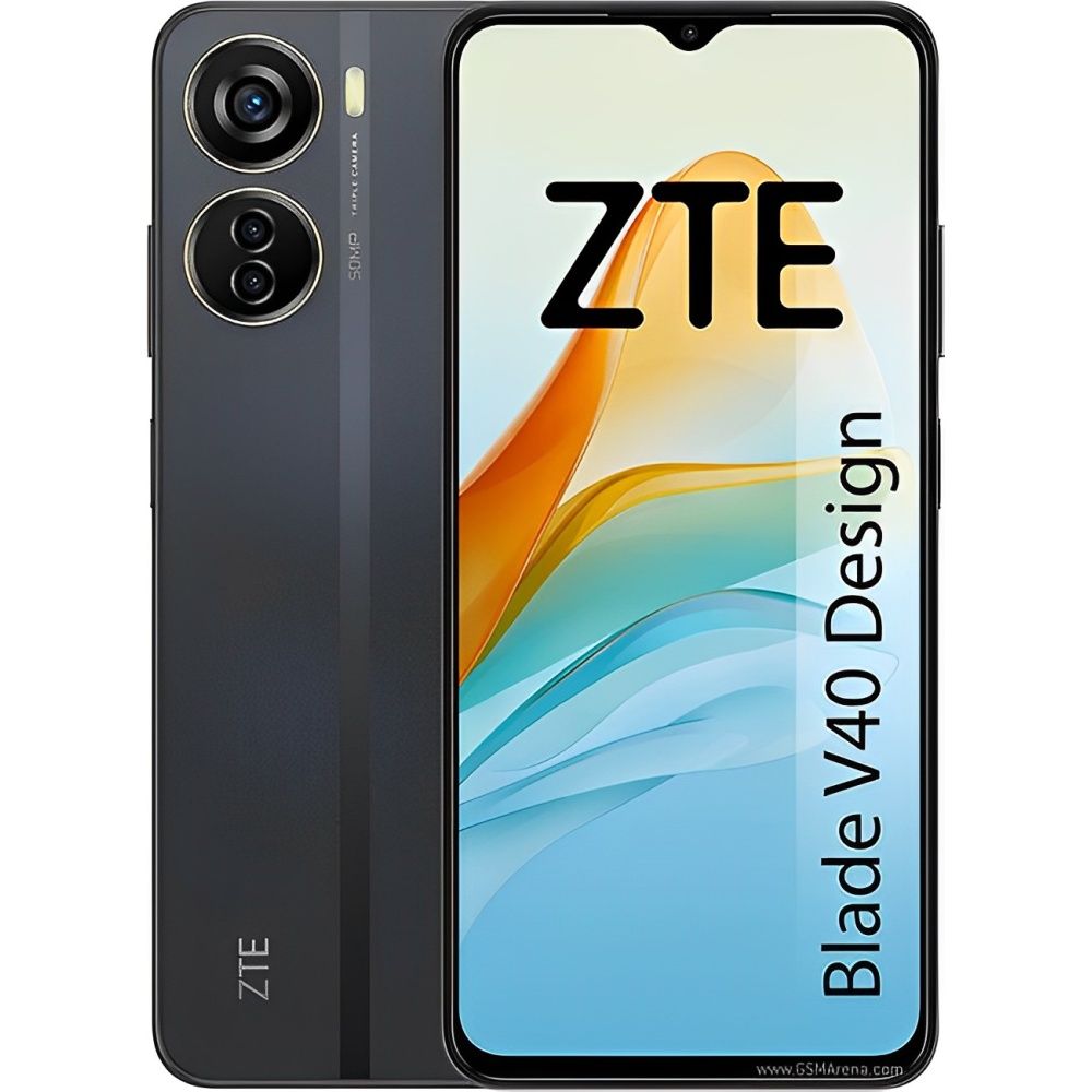 CELULAR ZTE BLADE V40 DESING DUAL 128GB/4GB RAM BLACK