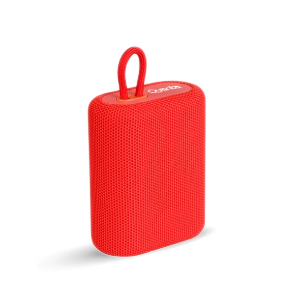 SPEAKER PORTATIL BT QUANTA QTSPB64 TWS USB SD FM RED