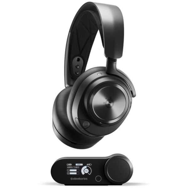 AURICULAR STEELSERIES 61520 ARCTIS NOVA PRO WIRELESS PC PLAYSTATION 3D ANC BLACK