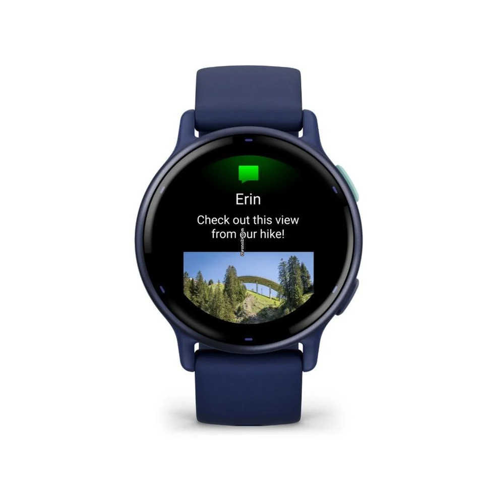 RELOJ GARMIN VIVOACTIVE 5 NAVY CASE   METALLIC NAVY BEZEL 010-02862-12