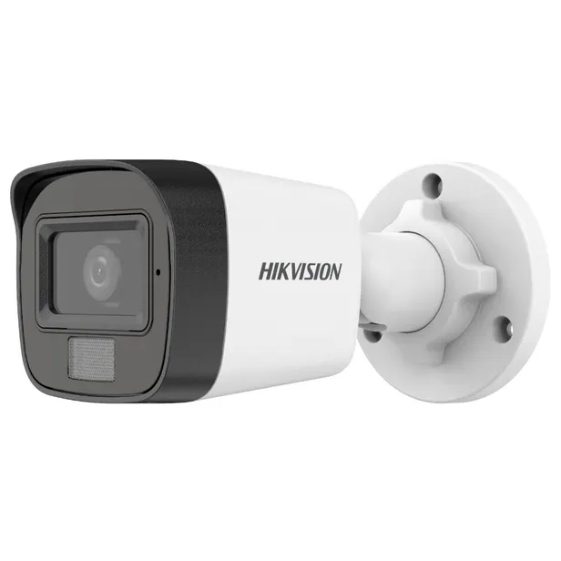 CCTV HIKVISION CAM BULLET DS-2CE16K0T-LPFS 3K DUAL LIGHT AUDIO 5MP MIC 25M 2 8MM EXTERNO