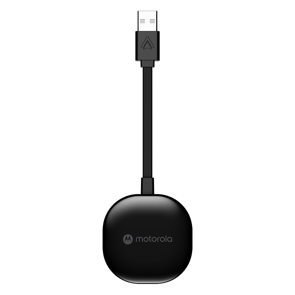 ADAPTADOR WIRELESS ANDROID AUTO MOTOROLA MA1 USB-A BLACK