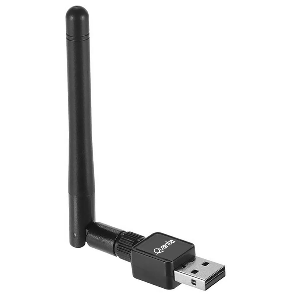 ADAPTADOR WIFI USB QUANTA QTA802 ANTENA 150MBPS