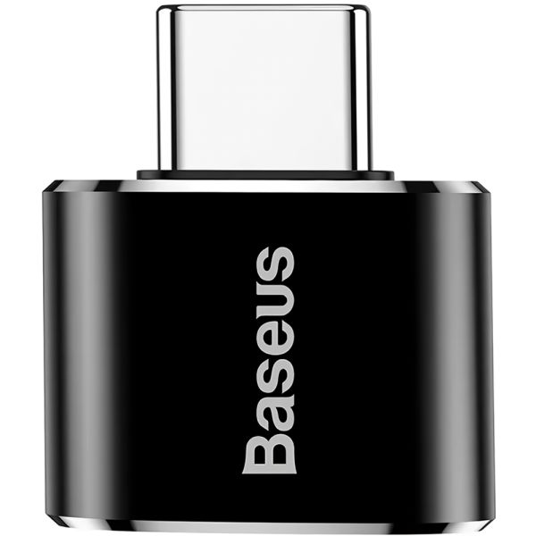 ADAPTADOR BASEUS USB-C OUT USB-A IN OTG 2 0 BLACK CATOTG-01