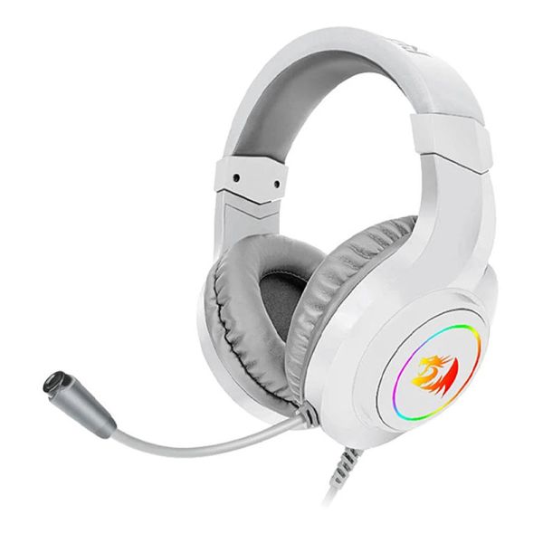 AURICULAR REDRAGON HYLAS H260 RGB MULTI-PLATFORM 50MM WHITE 