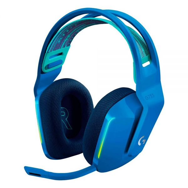AURICULAR LOGITECH G733 LIGHTSPEED WIRELESS RGB BLUE 981-000942