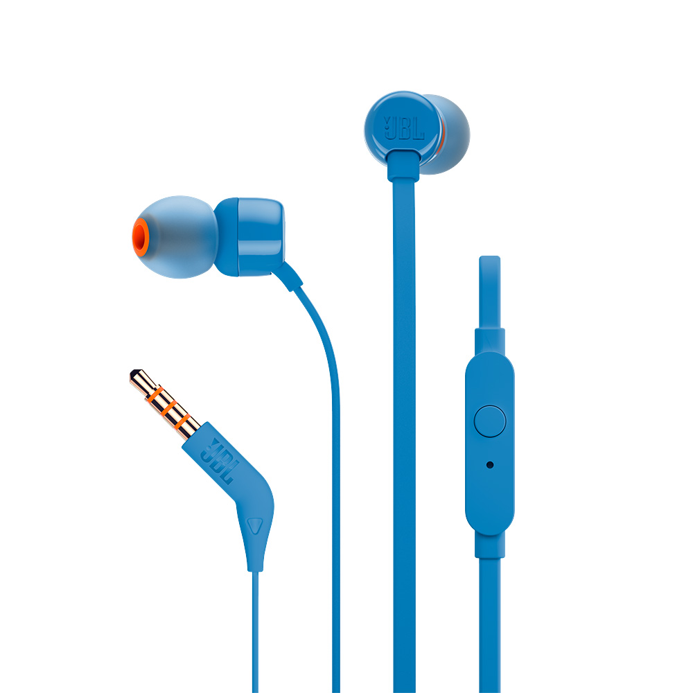 AURICULAR JBL T110 BLUE
