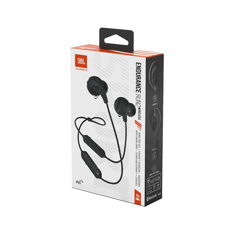 AURICULAR JBL ENDURANCE RUN 2 WIRELESS BLACK