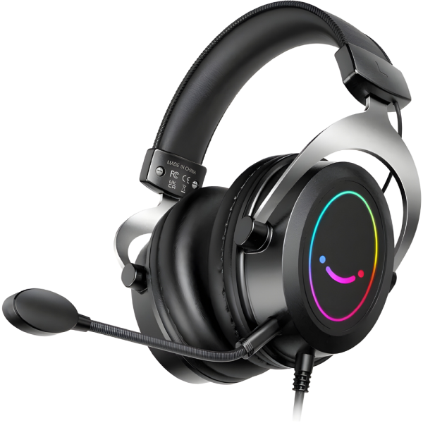 AURICULAR FIFINE H3 RGB 3 5MM PS4 PS5 XBOX SWITCH BLACK