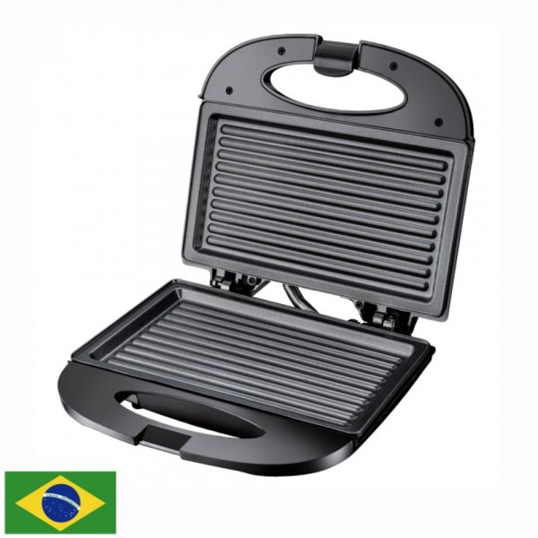 SANDWICHERA GRILL MEGA STAR TX8829A 110V - NEGRO