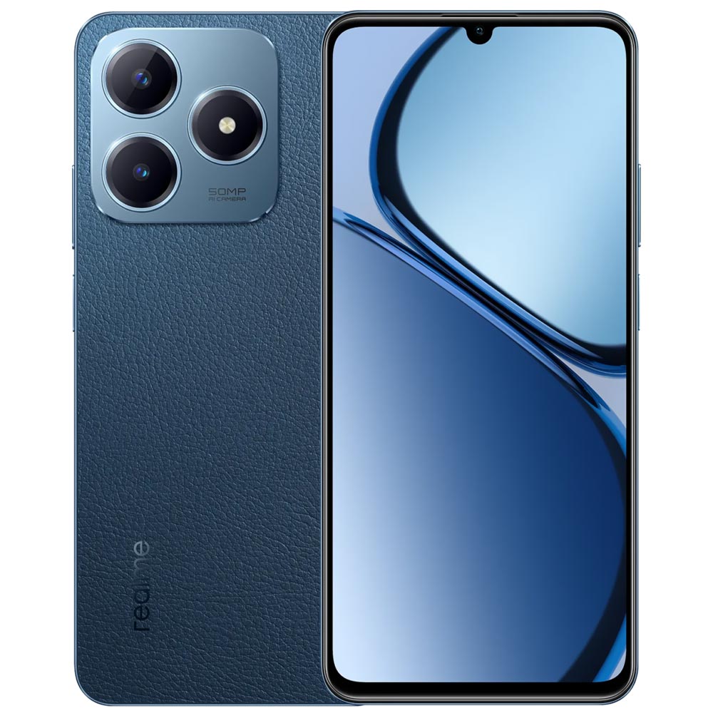 CELULAR REALME C63 RMX3939 DUAL 256GB/8GB NFC LEATHER BLUE *ANATEL*