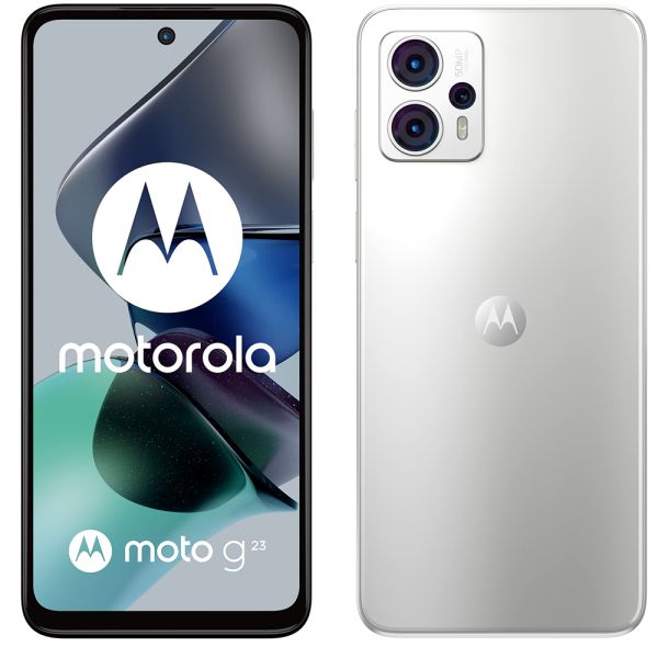 CELULAR MOTOROLA G23 XT2333-1 DUAL 128GB/4GB RAM WHITE