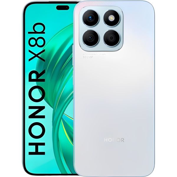 CELULAR HONOR X8B LLY-LX3 DUAL 512GB/8GB PLATA TITANIO (2 ANOS GTA - NO CUBRE GOLPES)