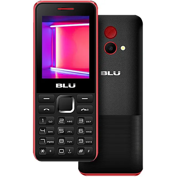 CELULAR BLU TANK II T196 2.4" BLACK/RED