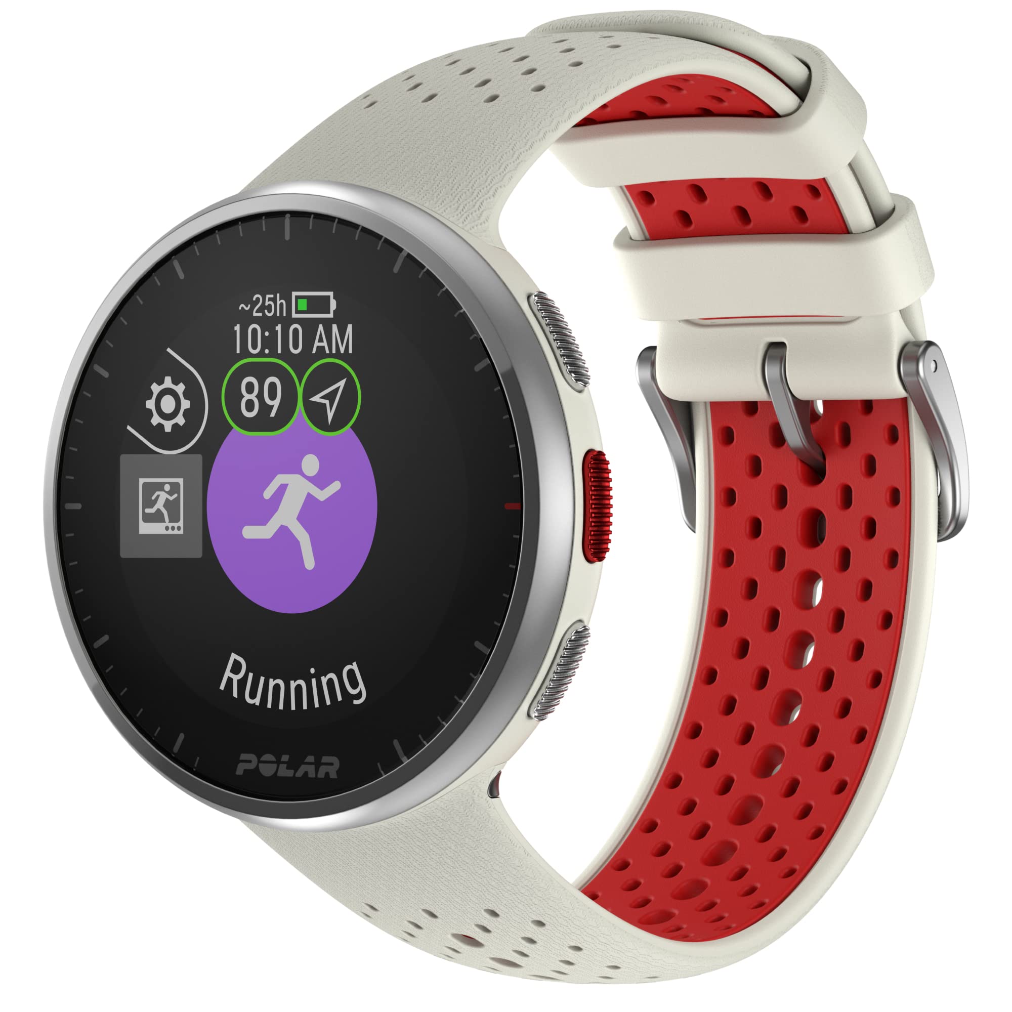 RELOJ POLAR PACER PRO WHITE RED S-L