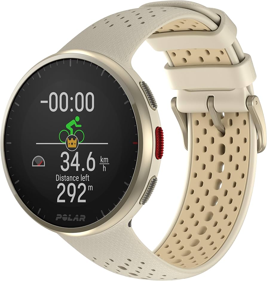 RELOJ POLAR PACER PRO CHAMPAGNE GOLD S-L