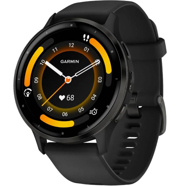 RELOJ GARMIN VENU 3 BLACK CASE   SLATE BEZEL 010-02784-01