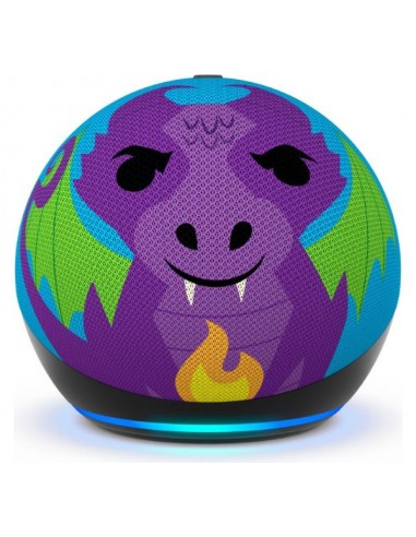 SPEAKER AMAZON ECHO DOT KIDS ALEXA SMART 5TH GEN FIRE DRAGON