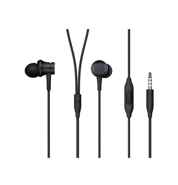 AURICULAR XIAOMI MI IN-EAR BASIC HSEJ03JY BLACK