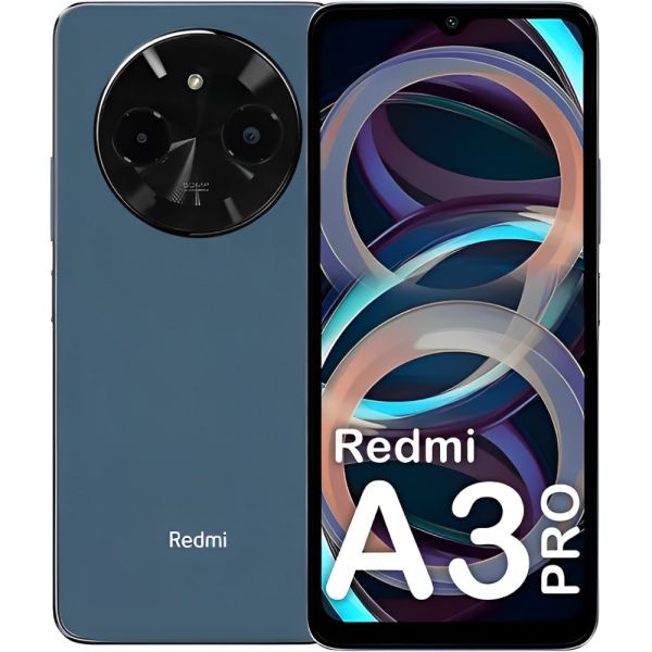 CELULAR XIAOMI REDMI A3 PRO DUAL 128GB/4GB RAM NAVY BLUE