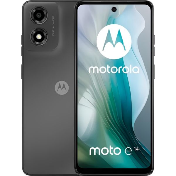 CELULAR MOTOROLA E14 XT2421-13 DUAL 64GB/2GB RAM GRAPHITE GREY