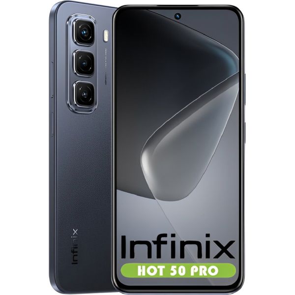 CELULAR INFINIX HOT 50 PRO X6881 DUAL 256GB/8GB NFC SLEEK BLACK