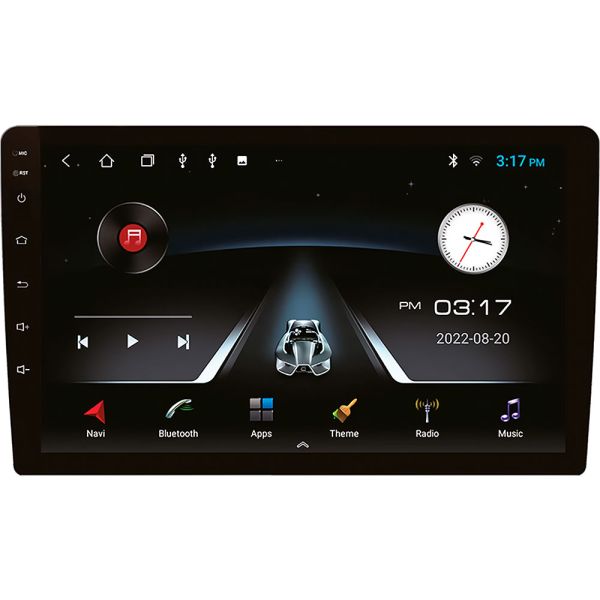 CAR AUDIO XION XI-DD90A TACTIL 9''/BT/FM/AM/USB/CARPLAY/ANDROID/BLACK