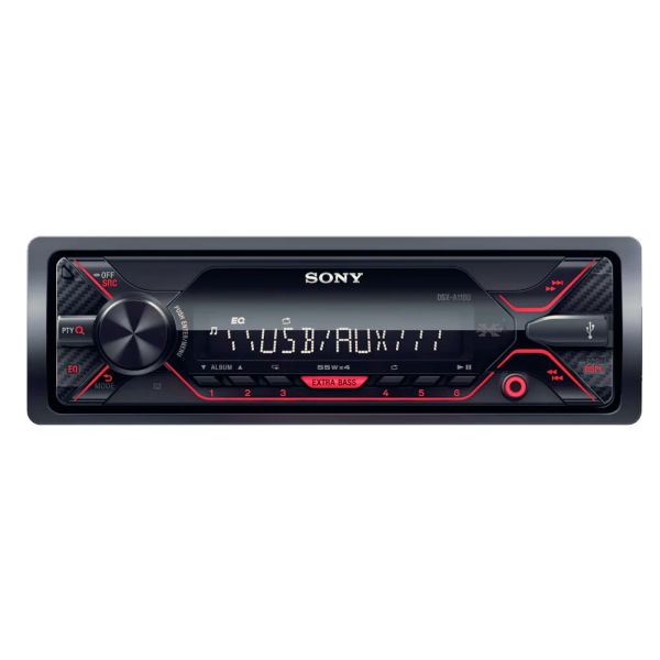 CAR AUDIO SONY DSX-A110U USB/AM/FM/AUX C/CONTROL