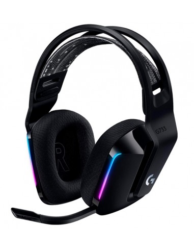 AURICULAR LOGITECH G733 LIGHTSPEED WIRELESS RGB BLACK 981-000863