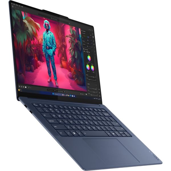 NOTEBOOK LENOVO YOGA SLIM 7X 83ED0001US SNAPDRAGON X ELITE 16GBD5 512SSD 14 5  3K TOUCH W11 ING BL