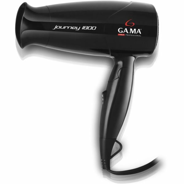 SECADOR DE CABELLO GAMA JOURNEY 1800 2V NEGRO