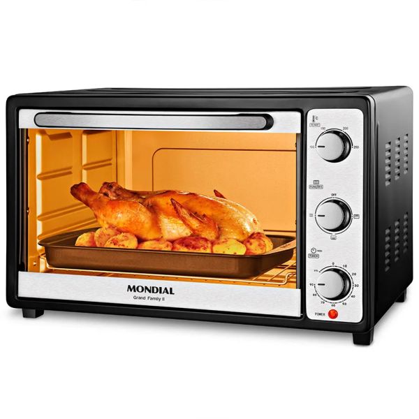 MONDIAL-HORNO GRAND FAMILY FR-52 220V 52LTS 250�