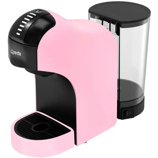 CAFETERA QUANTA MULTI CAPSULAS QTCMC50 1400W ROSA 220V