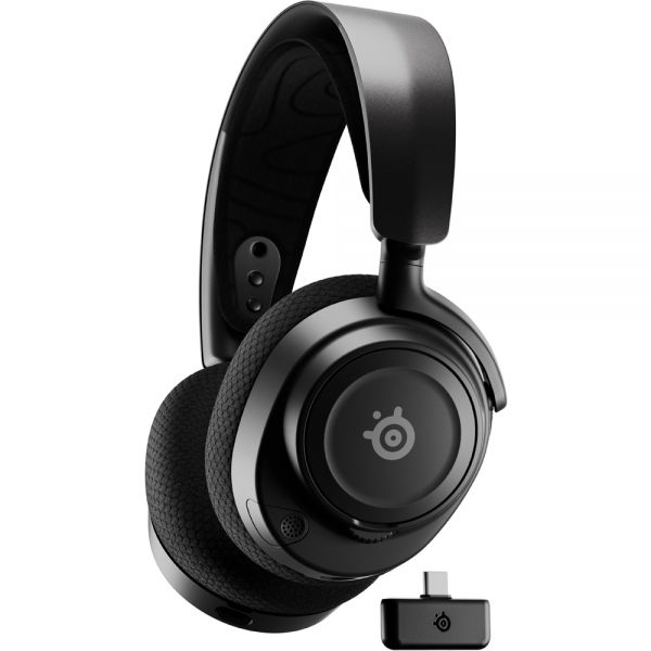AURICULAR STEELSERIES 61553 ARCTIS NOVA 7 WIRELESS 2 4GHZ BT 38H 360� BLACK