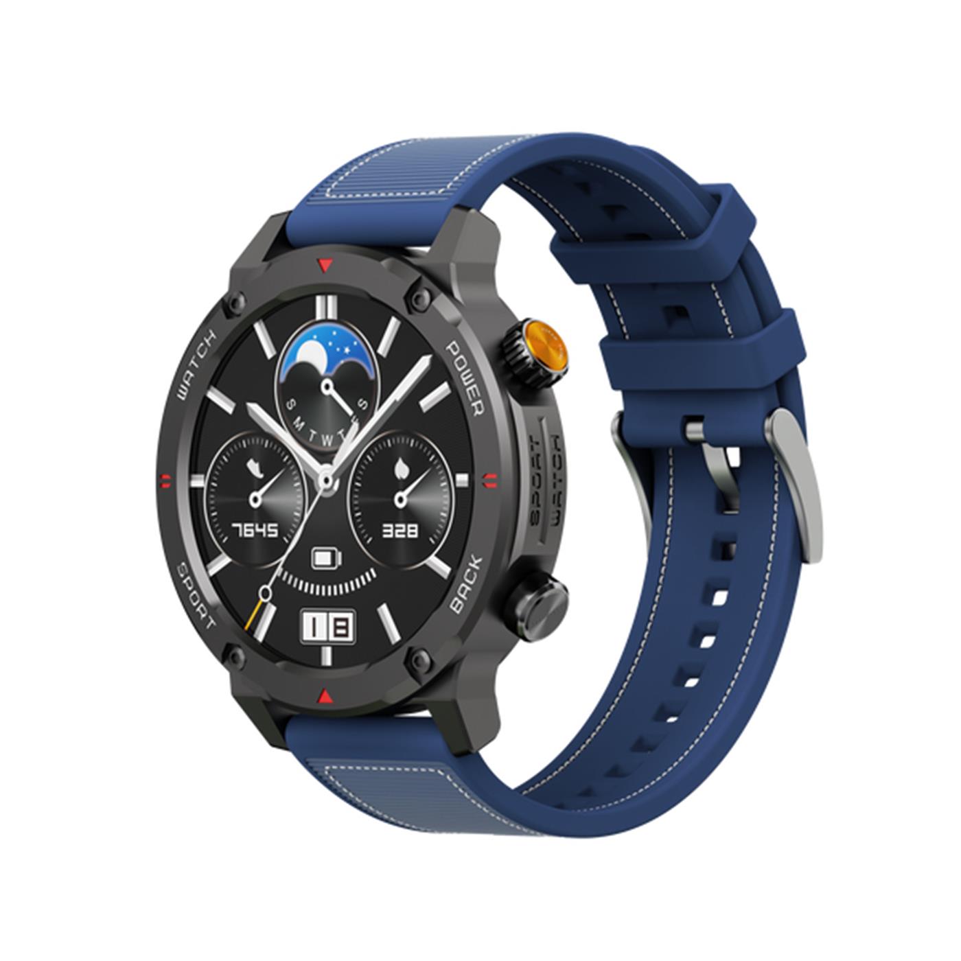 RELOJ INTELIGENTE IMIKI D2 BLACK BLUE