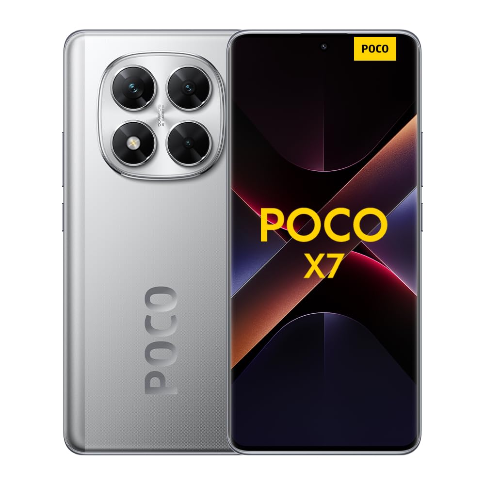 CELULAR XIAOMI POCO X7 DUAL 512GB 12GB RAM 5G SILVER