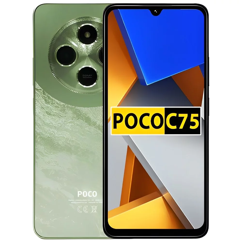 CELULAR XIAOMI POCO C75 DUAL 256GB 8GB RAM GREEN