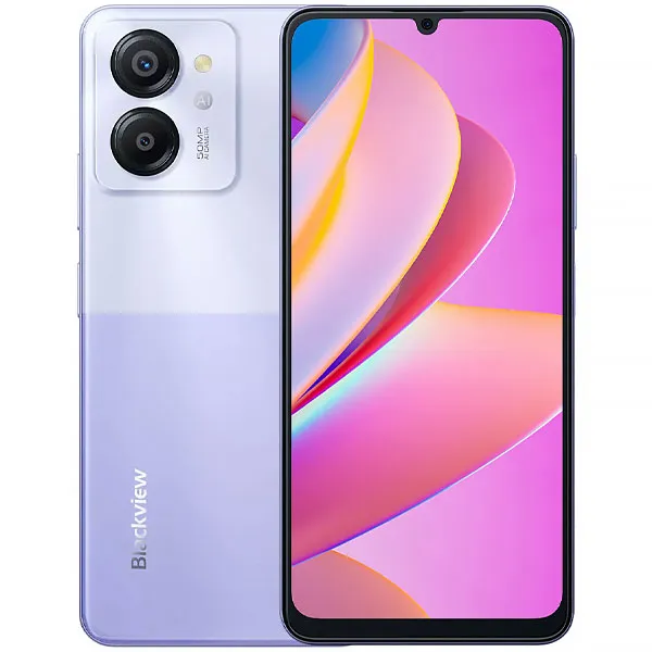 CELULAR BLACKVIEW COLOR 8 DUAL 256GB 8GB 4G WISTERIA PURPLE