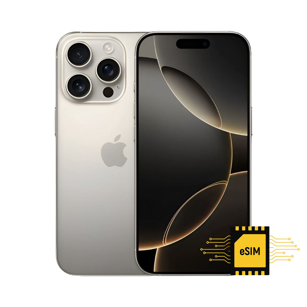APPLE IPHONE 16 PRO 256GB NATURAL TITANIUM DUAL ESIM A3083