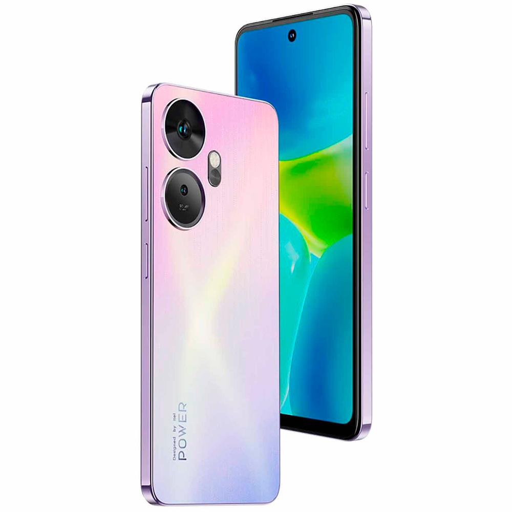 CELULAR ITEL P55+ P663L DUAL 128GB 4GB 4G NFC METEOR PURPLE *ANATEL*