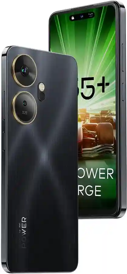 CELULAR ITEL P55+ P663L DUAL 128GB 4GB 4G NFC METEOR BLACK *ANATEL*