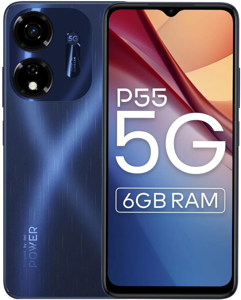 CELULAR ITEL P55 5G P661N DUAL 128GB 6GB GALAXY BLUE