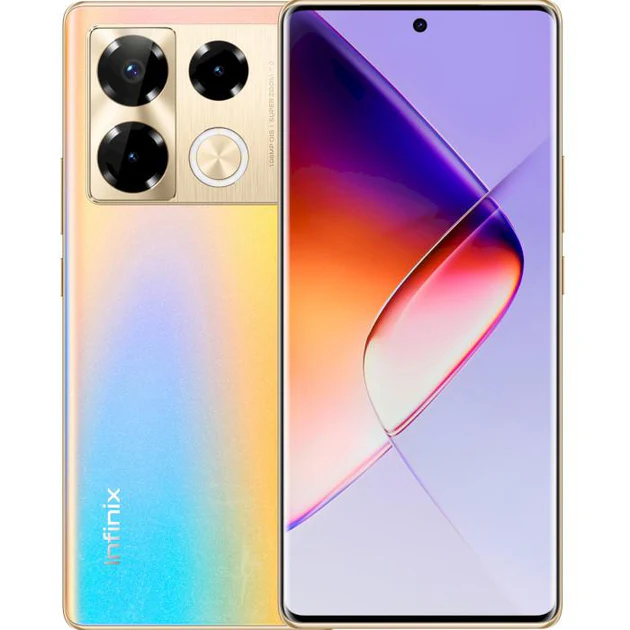 CELULAR INFINIX NOTE 40 PRO X6851 DUAL 256GB 8GB NFC TITAN GOLD + CARG 45W