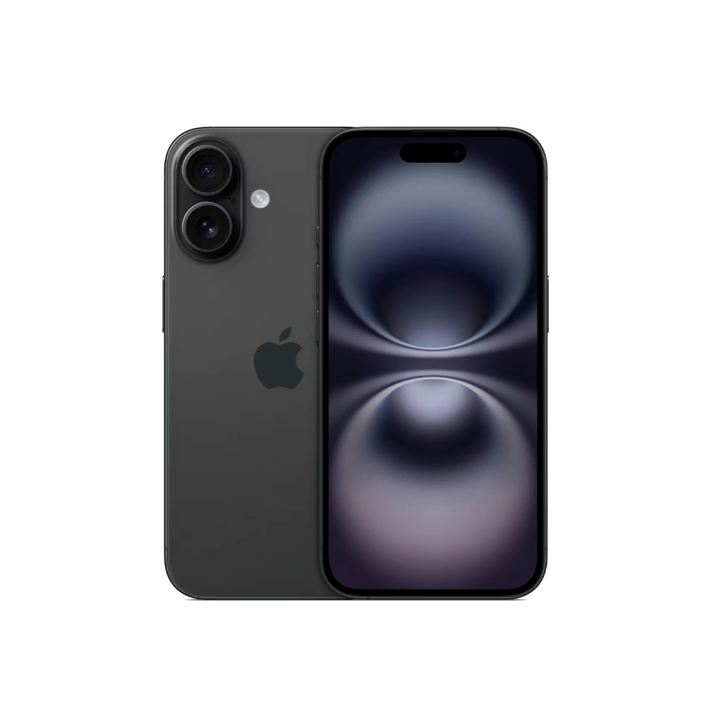 APPLE IPHONE 16 128GB BLACK DUAL ESIM A3081