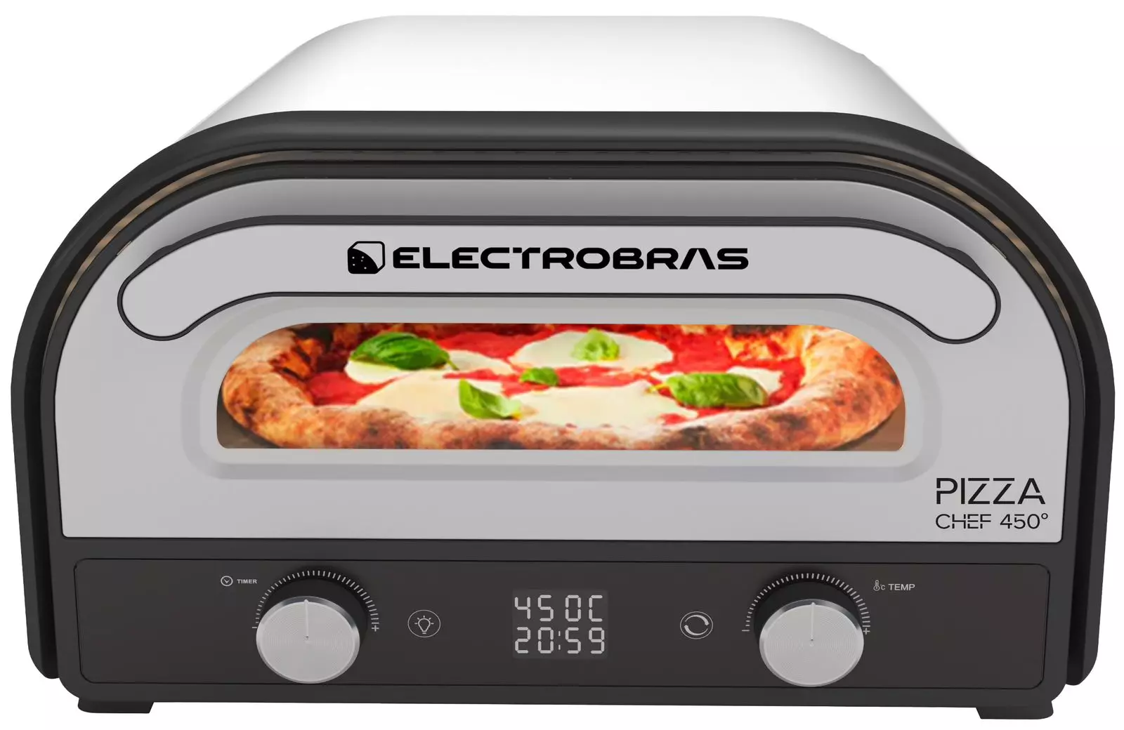 HORNO PROFESIONAL P PIZZA ELECTROBRAS EBHPZ-450 450� 220V
