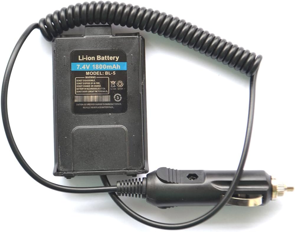 CARGADOR P  AUTO BAOFENG BL-5 P UV-5R