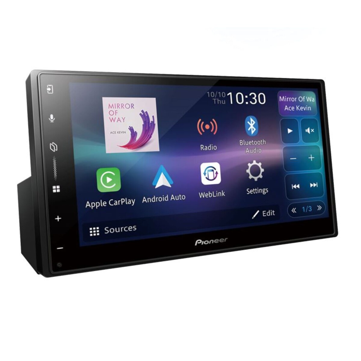 AUTORRADIO PIONEER DMH-A5650BT USB AUX BT 6 8  CARPLAY