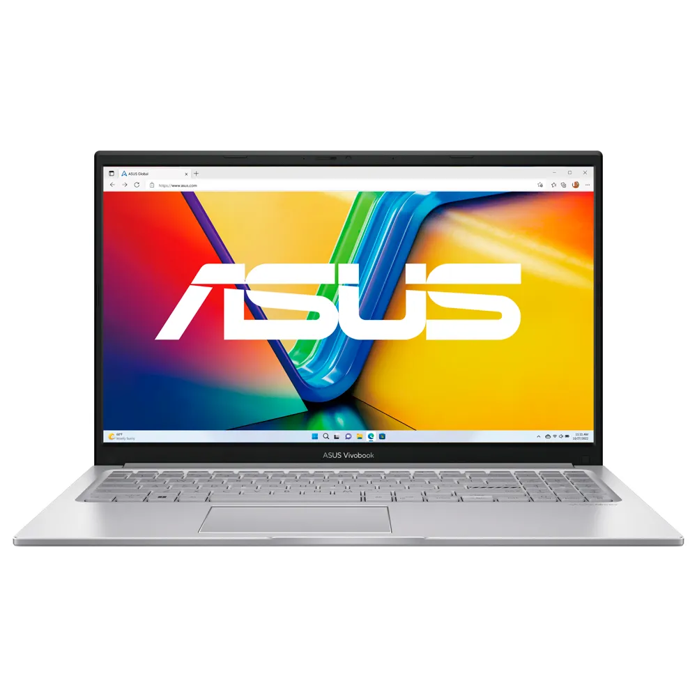 NOTEBOOK ASUS VIVOBOOK F1504VA-SB76T I7-1355U 16GB 512SSD 15 6  FHD TOUCH W11 ING SILVER