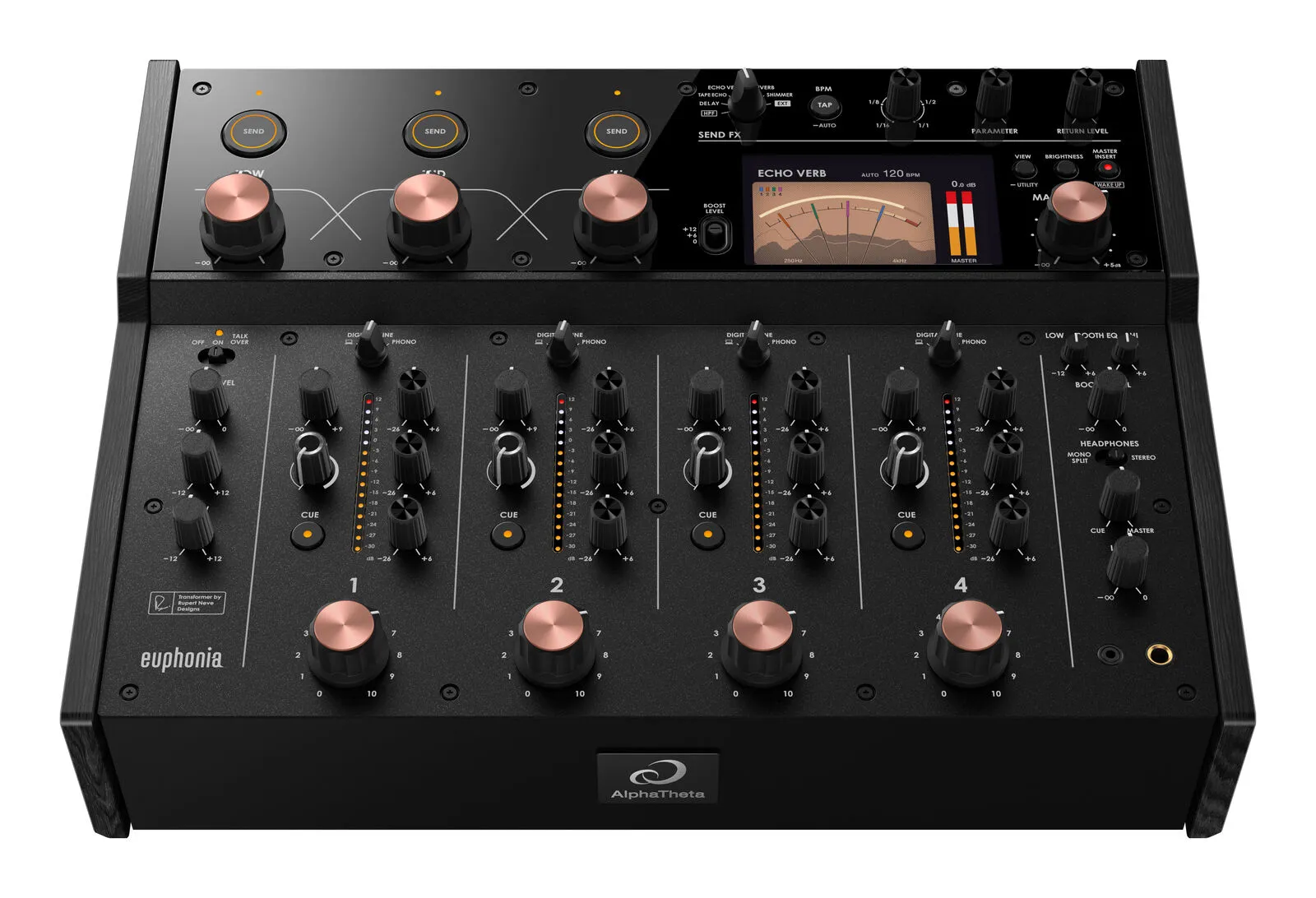 MIXER PIONEER DJ ALPHATHETA EUPHONIA PROFESSIONAL 4CH BLACK