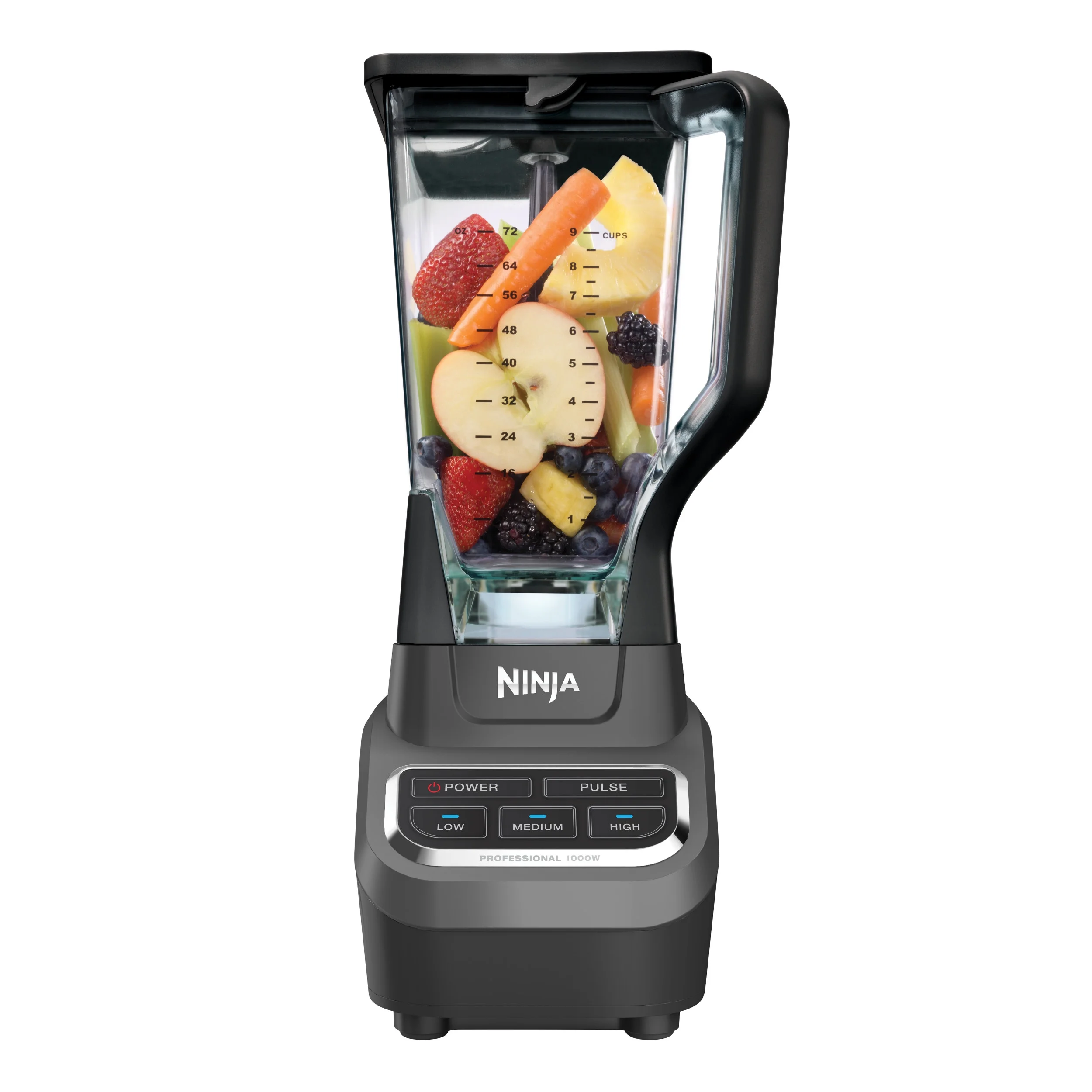 LICUADORA NINJA BL610 1000W 72 ONZAS 4 VELOCIDADES BLACK 110V